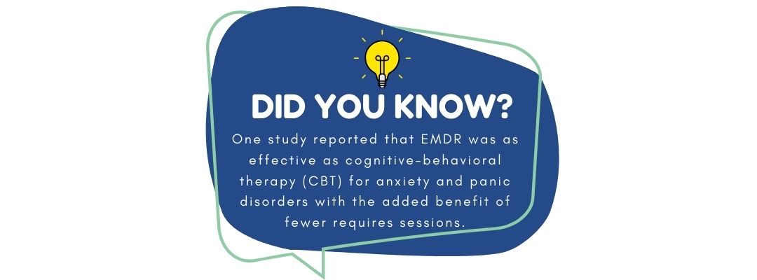 EMDR anxiety infographic