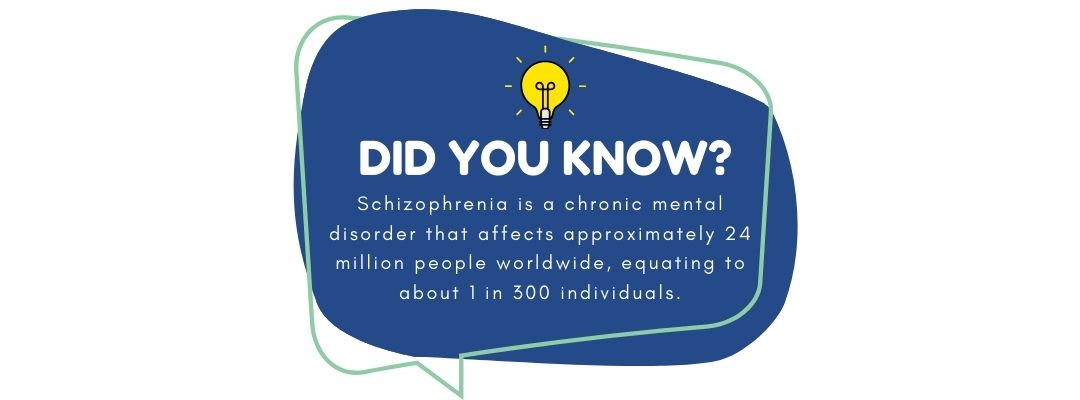 What is schizophrenia infographic