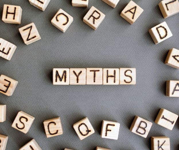 myths about trauma blog graphic