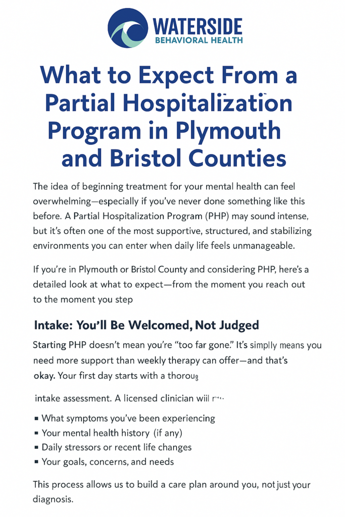 What to Expect From a Partial Hospitalization Program