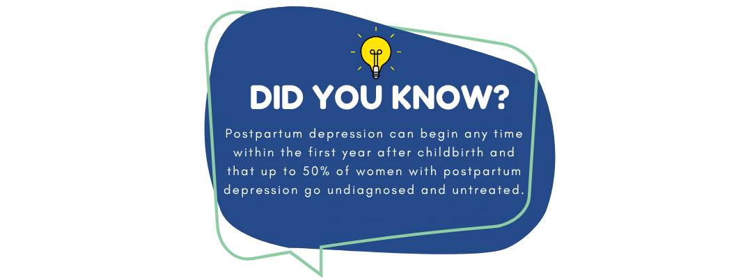 How to tell if its postpartum depression not just the baby blues infographic
