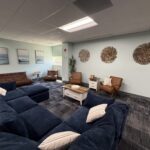Side view of the lounge at Waterside West